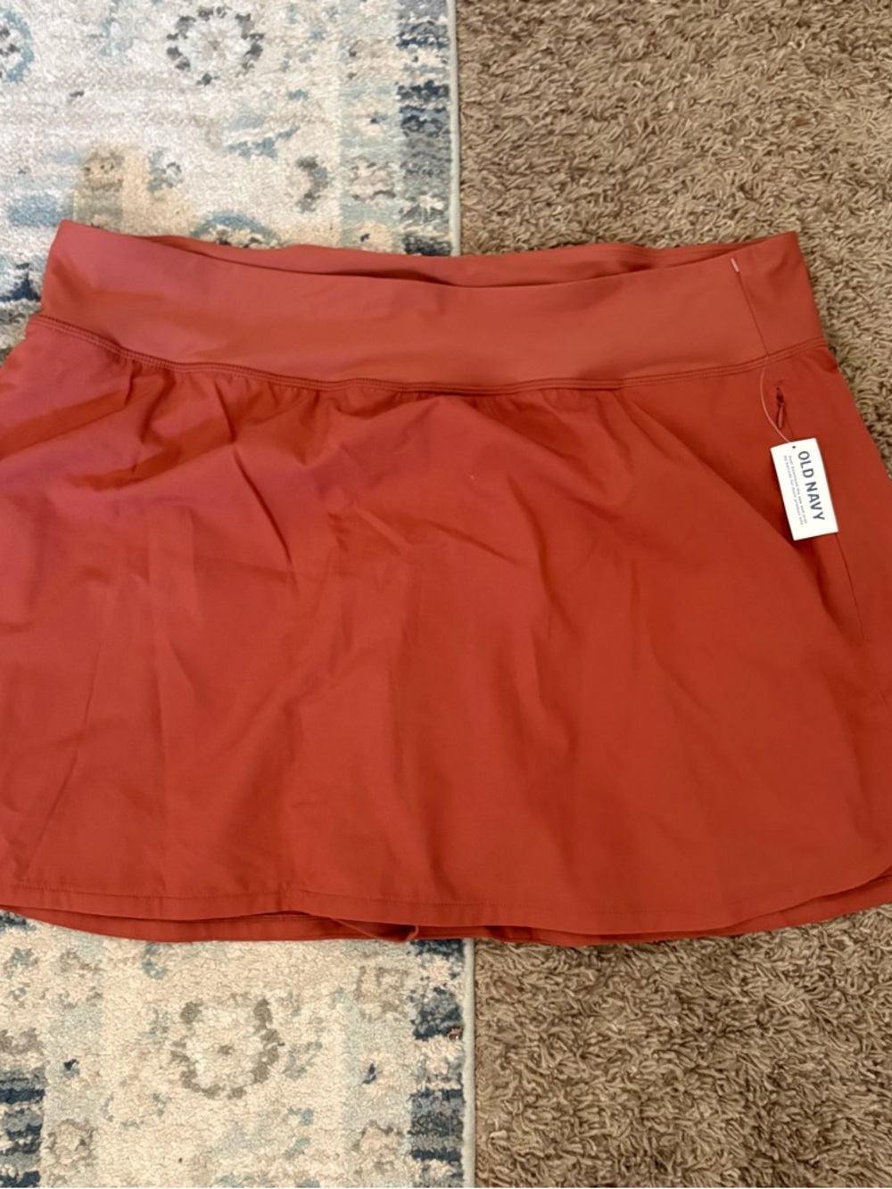 Old Navy Rust Mini Skirt - Picture 3 of 9